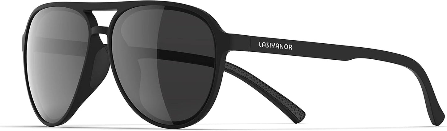 Lightweight TAC Polarized Tinted Classic Vintage Retro 70S Sunglasses, TR-90 Frame for Women Men, UV 400 Protection