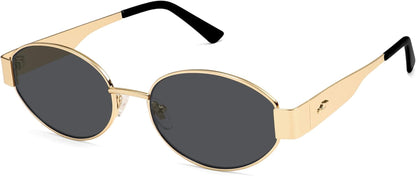 Retro Oval Sunglasses for Women Trendy Sun Glasses Classic Shades UV400 Protection SJ1217