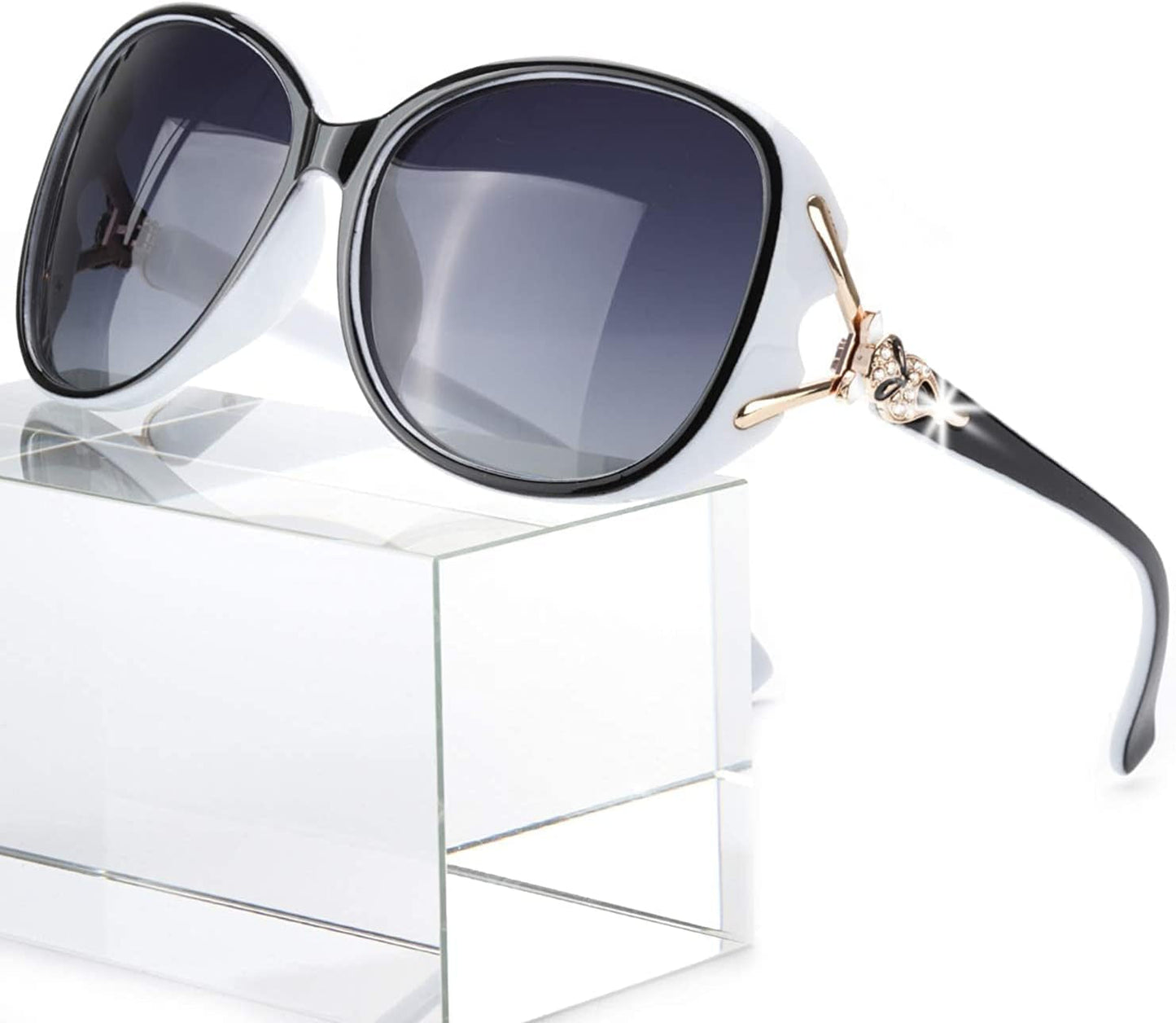 Sunglasses for Women Trendy Polarized Sunglasses Oversized Big Sun Glasses Ladies Shades UV Protection