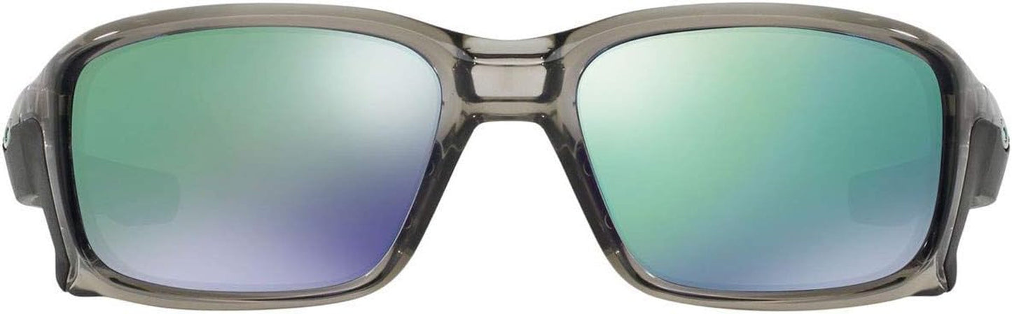 Men'S Oo9331 Straightlink Rectangular Sunglasses - WORLD TIME VISITS