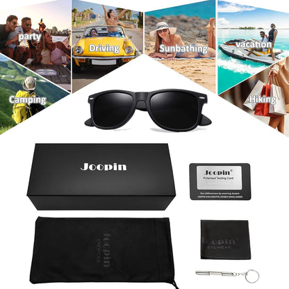 Square Sunglasses Polarized UV Protection Trendy Designer Sun Glasses Men Women