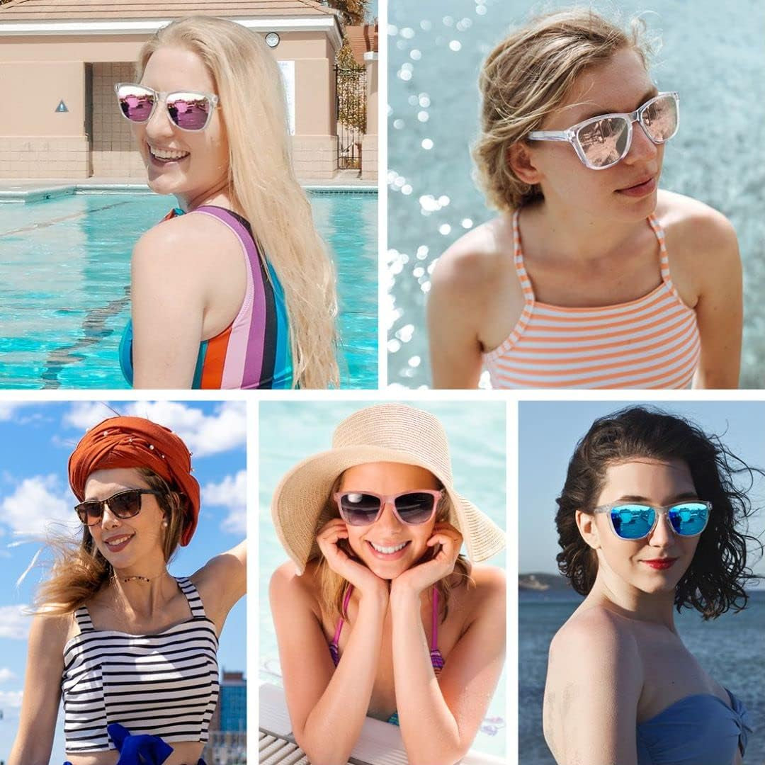 Polarized Sunglasses for Women Men Trendy Classic Retro Designer Style