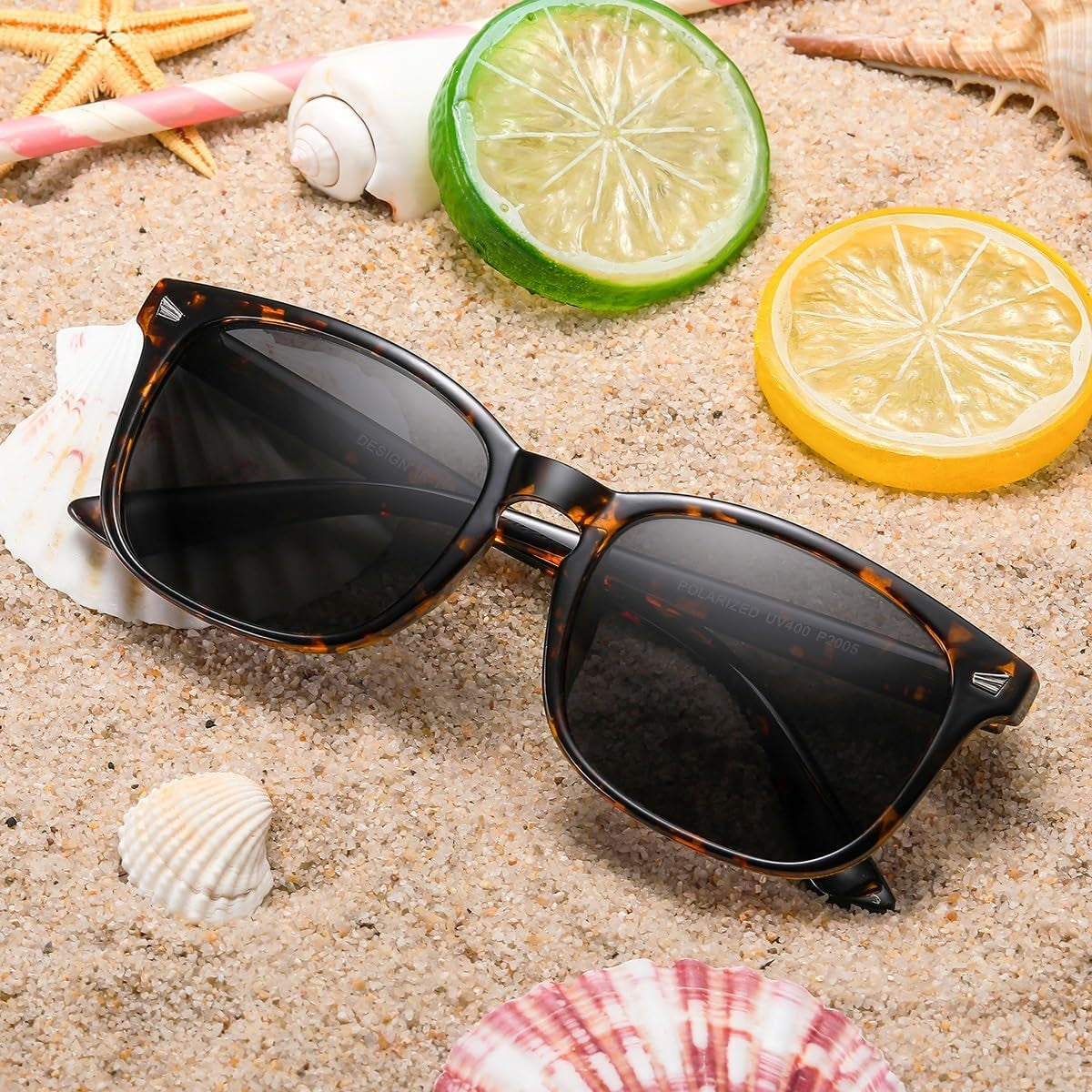 Polarized Sunglasses for Women Classic Retro Style UV400 Protection - WORLD TIME VISITS