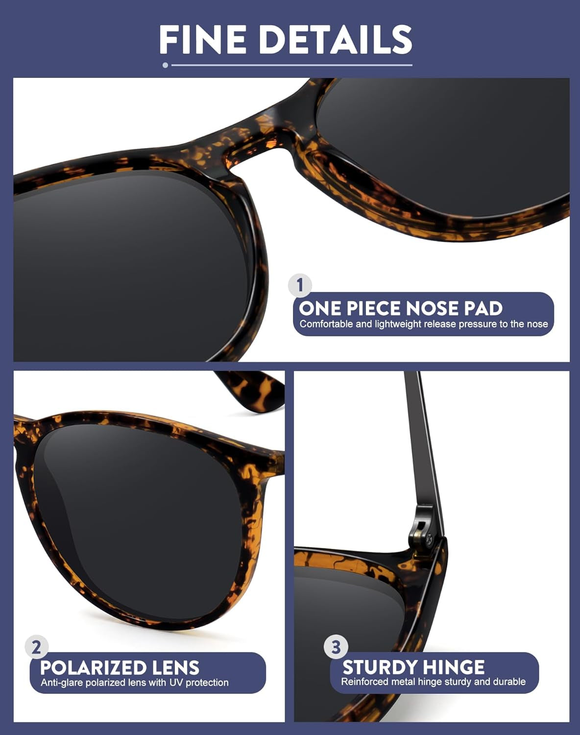 Retro Sunglasses Womens 2024 Trendy round Classic Glasses