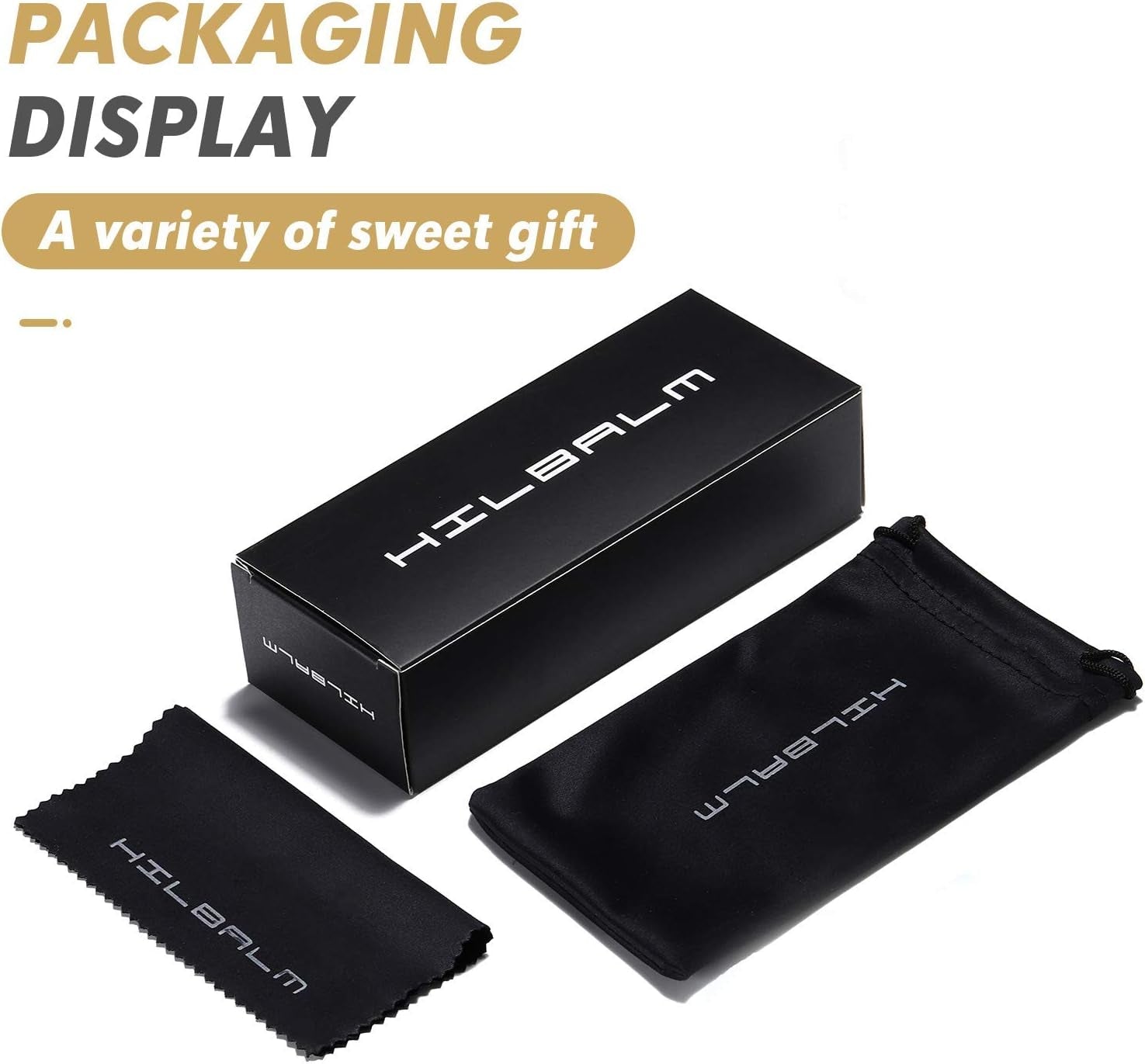 3 Pieces Sunglasses for Women Men Large Frame Retro Square Glasses - WORLD TIME VISITS