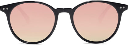 Small round Classic Polarized Sunglasses for Women Men Vintage Style UV400 Lens SJ2113