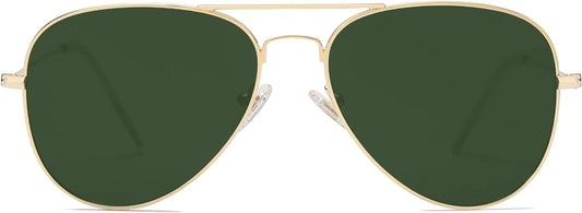 Classic Aviator Polarized Sunglasses for Men Women Vintage Retro Style