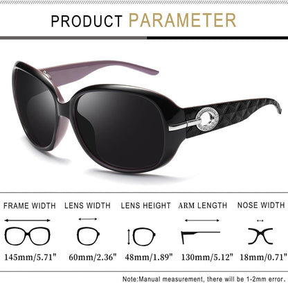 Big Sunglasses for Women Oversized Shades for Women Trendy Large Rectangle Sun Glasses UV Protection Sunnies - WORLD TIME VISITS