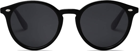 Retro round Polarized Sunglasses for Women Men Classic Vintage Sunnies SJ2069