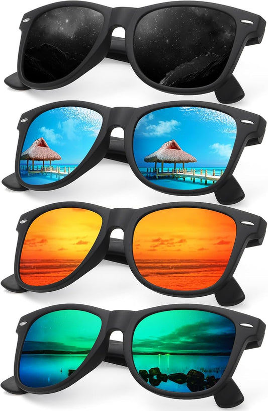 Polarized Sunglasses Womens Men - Sun Glasses Fashion Trendy Driving Fishing UV Blocking UV400 Protection