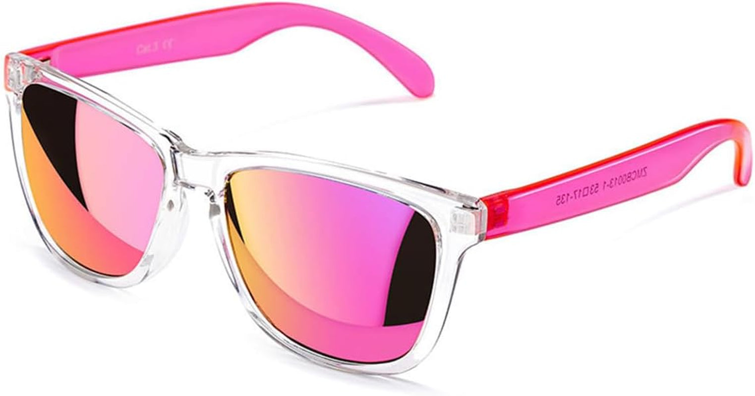 Sunglasses Womens,Classic Square Frame UV400 Mirrored Lens,Sunglasses Fit for Beach,Vacation,Driving - WORLD TIME VISITS