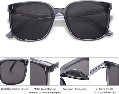 Trendy Oversized Sunglasses for Women and Men