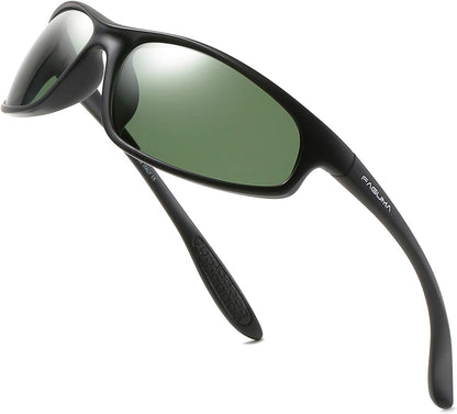 Polarized Sports Sunglasses for Men Cycling Driving Fishing UV400 Protection