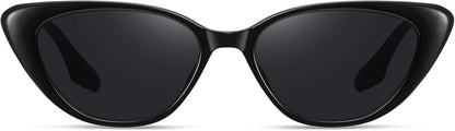 Retro Vintage Narrow Cat Eye Sunglasses for Women 90S Small Chic Style Trendy Sunnies UV400 Protection FZN7514