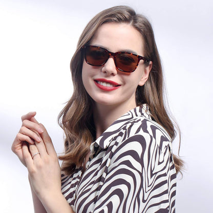 Acetate Polarized Sunglasses for Women Small Face - Antiglare UV400 Protection CA5354