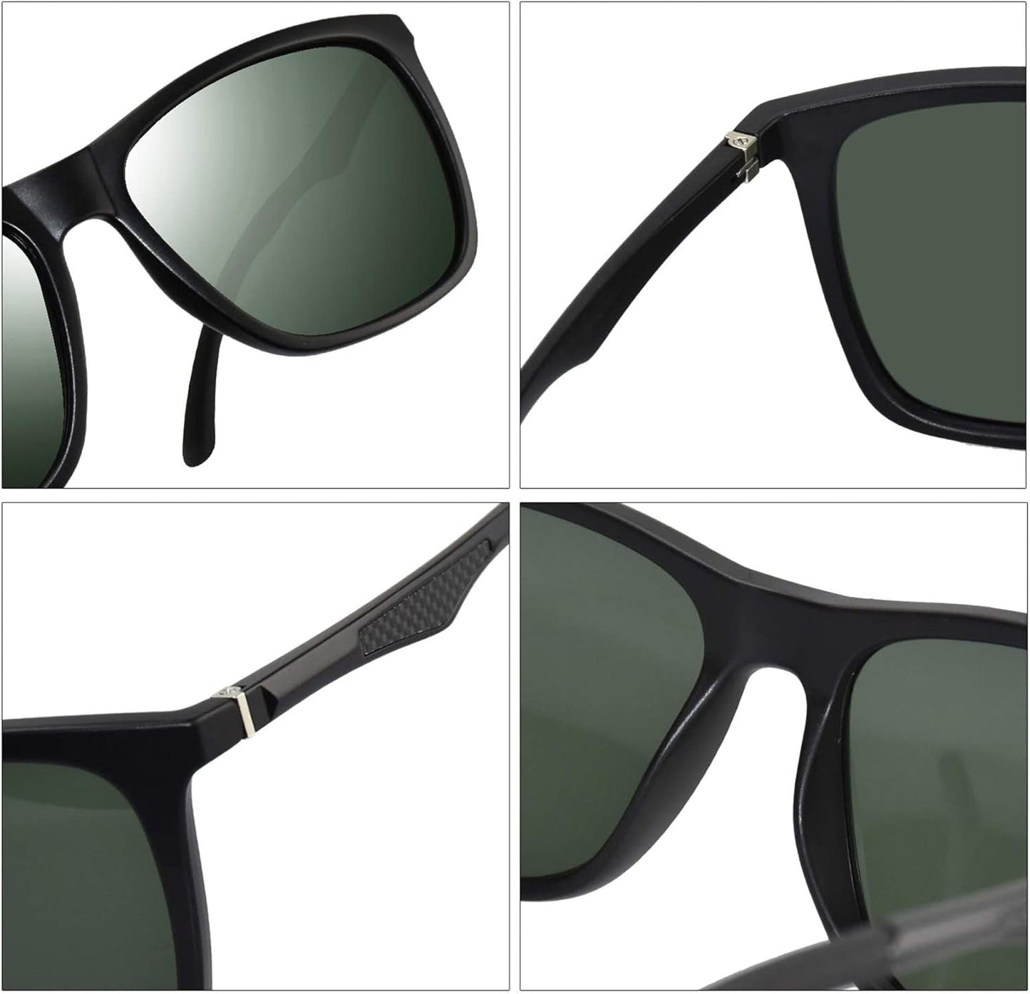 Polarized Sunglasses for Men Aluminum Mens Sunglasses Driving Rectangular Sun Glasses for Men/Women - WORLD TIME VISITS