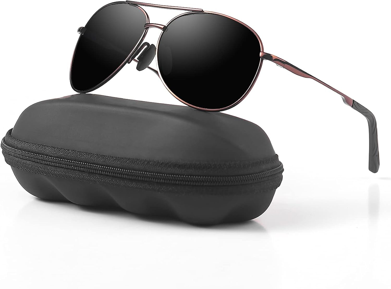 Aviator Sunglasses for Men Polarized Women UV Protection Lightweight Driving Fishing Sports Unisex Glasses MX208 - WORLD TIME VISITS