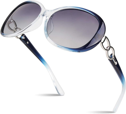 Sunglasses Womens Polarized Trendy Oversized Sun Glasses Fashion Ladies Shades 100% UV400 Protection S85