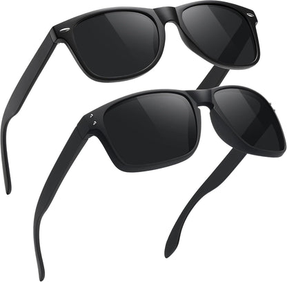 Polarized Sunglasses for Men Women Classic Retro Sun Glasses for Driving UV Protection