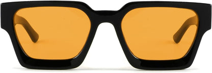 Trendy Square Sunglasses for Men Women Fashion Thick Rectangle Sun Glasses UV Protection Shades Designer Style