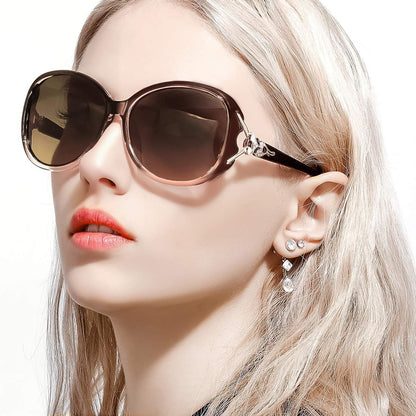 Sunglasses for Women Trendy Polarized Sunglasses Oversized Big Sun Glasses Ladies Shades UV Protection