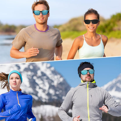 4 Pairs Men Polarized Sunglasses with UV Protection Driving Glasses Sports for Sport Outdoor Activities - WORLD TIME VISITS