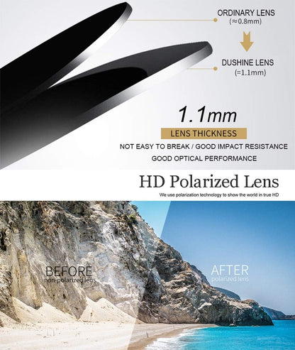Polarized Sunglasses for Women Classic Retro Style UV400 Protection - WORLD TIME VISITS