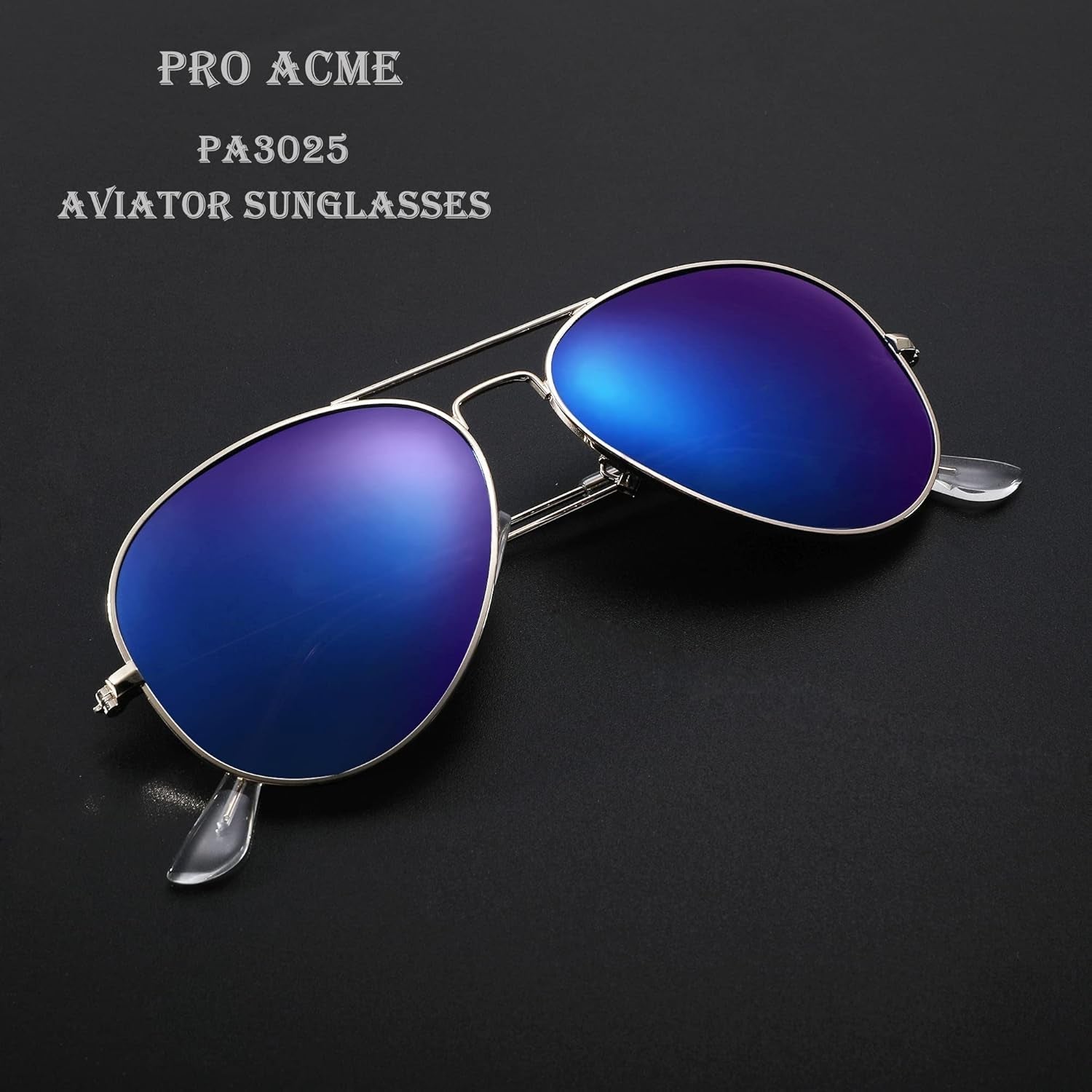Aviator Sunglasses for Men Women Classic Polarized UV400 Protection - WORLD TIME VISITS