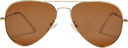 Aviator Sunglasses for Men Women Classic Polarized UV400 Protection - WORLD TIME VISITS
