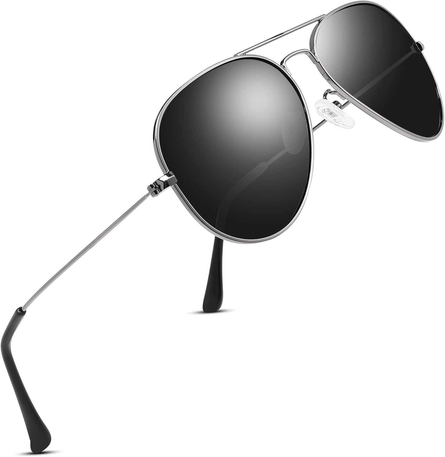 Aviator Sunglasses for Men Women Classic Polarized UV400 Protection - WORLD TIME VISITS