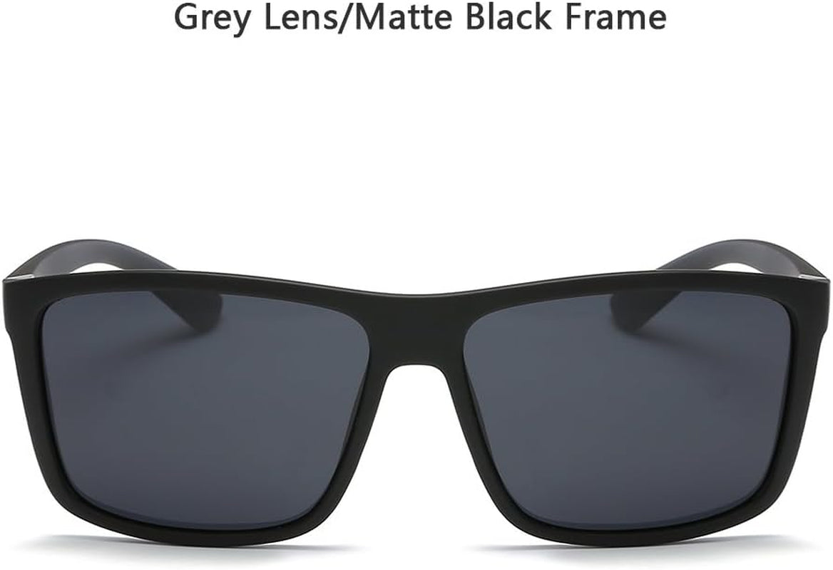 Polarized Sunglasses for Men Driving Mens Sunglasses Rectangular Vintage Sun Glasses for Men/Women