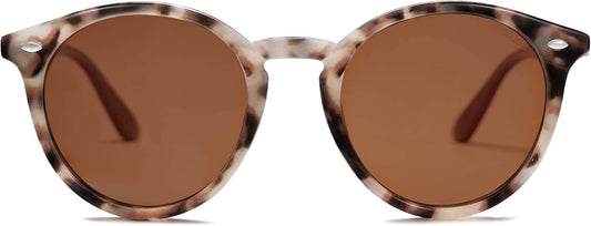 Retro round Polarized Sunglasses for Women Men Classic Vintage Sunnies SJ2069