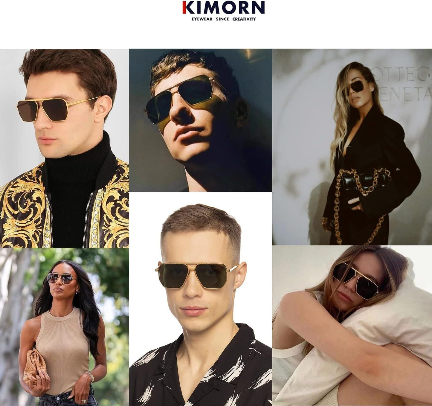 Polarized Sunglasses Womens Men Retro Oversized Square Vintage Shades Classic Large Metal Sun Glasses K1221 - WORLD TIME VISITS