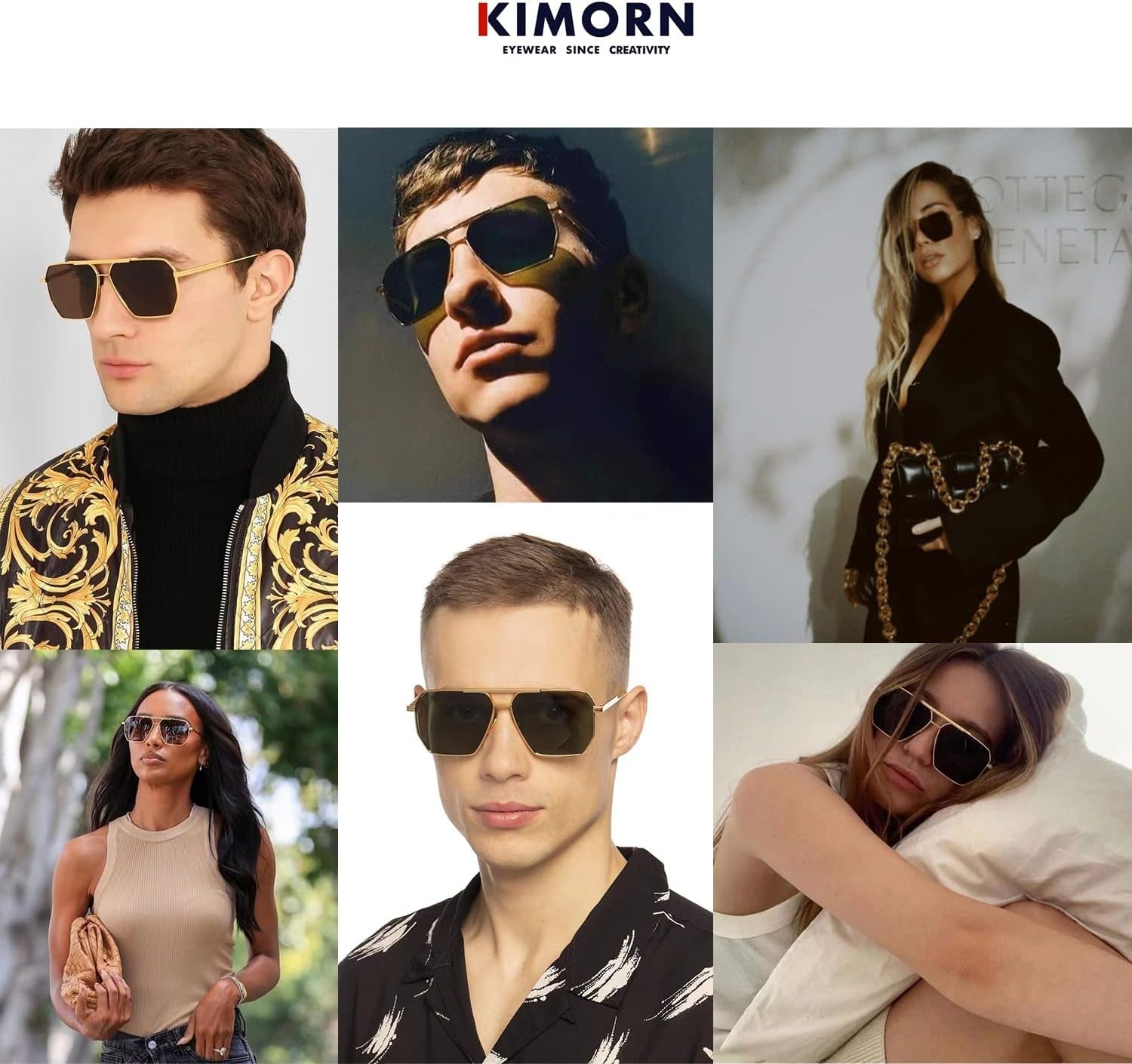 Polarized Sunglasses Womens Men Retro Oversized Square Vintage Shades Classic Large Metal Sun Glasses K1221 - WORLD TIME VISITS