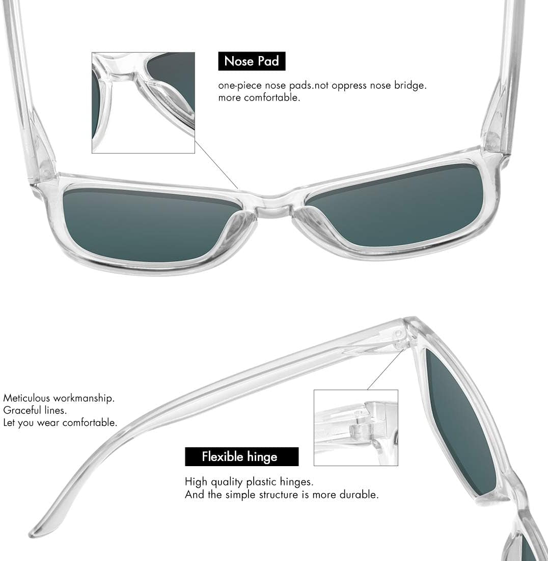 Polarized Sunglasses for Women Men Trendy Classic Retro Designer Style