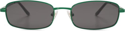 Small Y2K Narrow Rectangle Sunglasses Womens Mens Retro 80S 90S Skinny Sunnies SJ1187