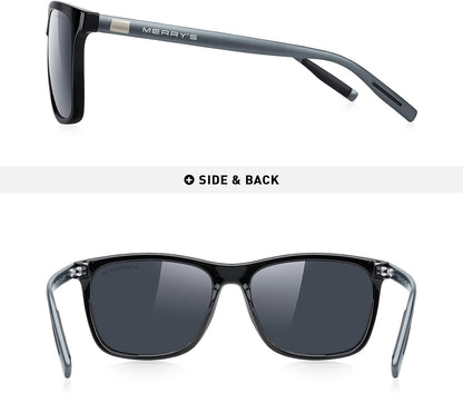 Unisex Polarized Aluminum Sunglasses Vintage Sun Glasses for Men/Women S8286