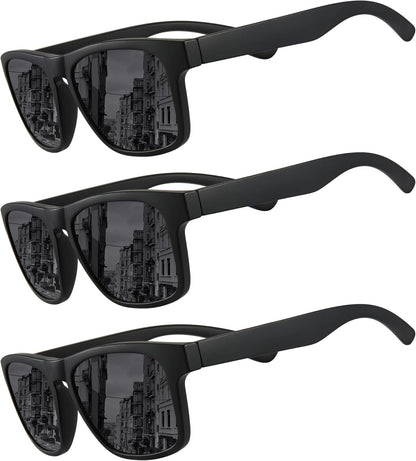 Polarized Sunglasses for Men Women UV Protection Square Frame Sport Fishing Driving Sunglasses