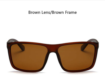 Polarized Sunglasses for Men Driving Mens Sunglasses Rectangular Vintage Sun Glasses for Men/Women