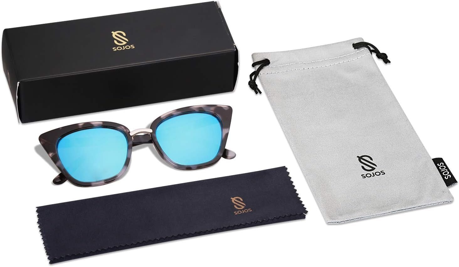 Cat Eye Designer Sunglasses Fashion UV400 Protection Glasses SJ2052 - WORLD TIME VISITS