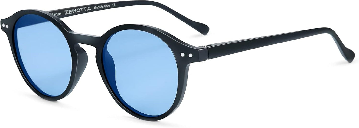 Polarized round Sunglasses, Stylish Sunglasses for Men and Women Retro Classic, Multi-Style Selection