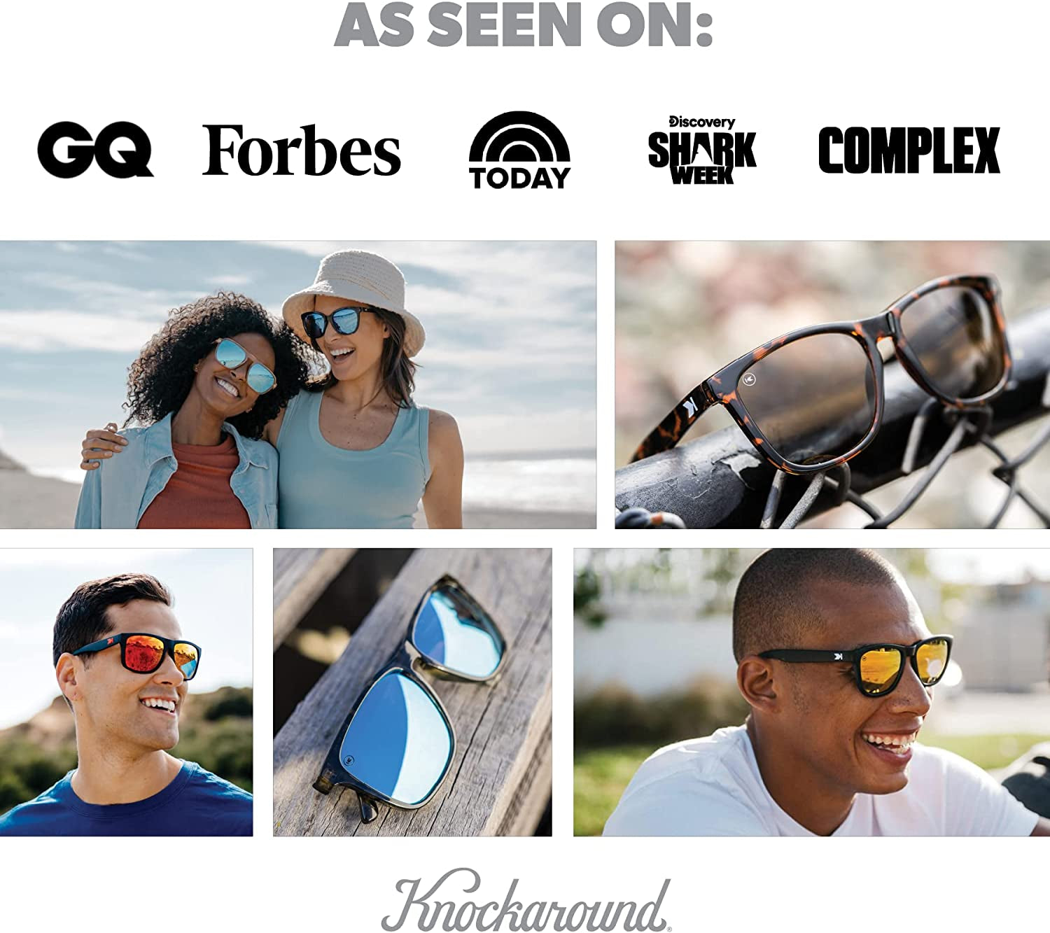 Fort Knocks Polarized Sunglasses for Men & Women - Impact Resistant Lenses & Full UV400 Protection - WORLD TIME VISITS