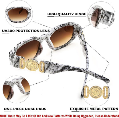 Retro Trendy Rectangle Sunglasses Women Men Vintage 90S Small Narrow Square Sunglasses B2322