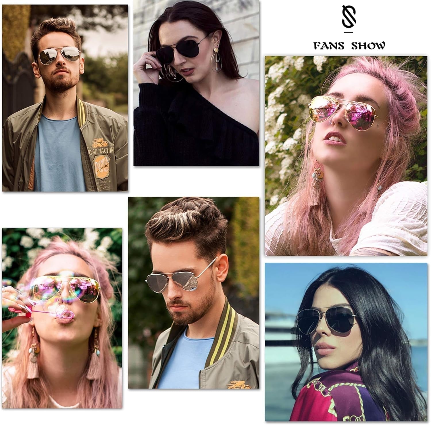 Classic Aviator Polarized Sunglasses for Men Women Vintage Retro Style - WORLD TIME VISITS