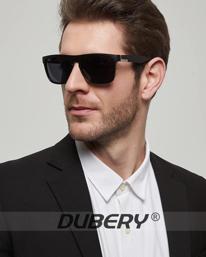 Classic Polarized Sunglasses for Men Women Retro 100% UV Protection Driving Sun Glasses D731 - WORLD TIME VISITS