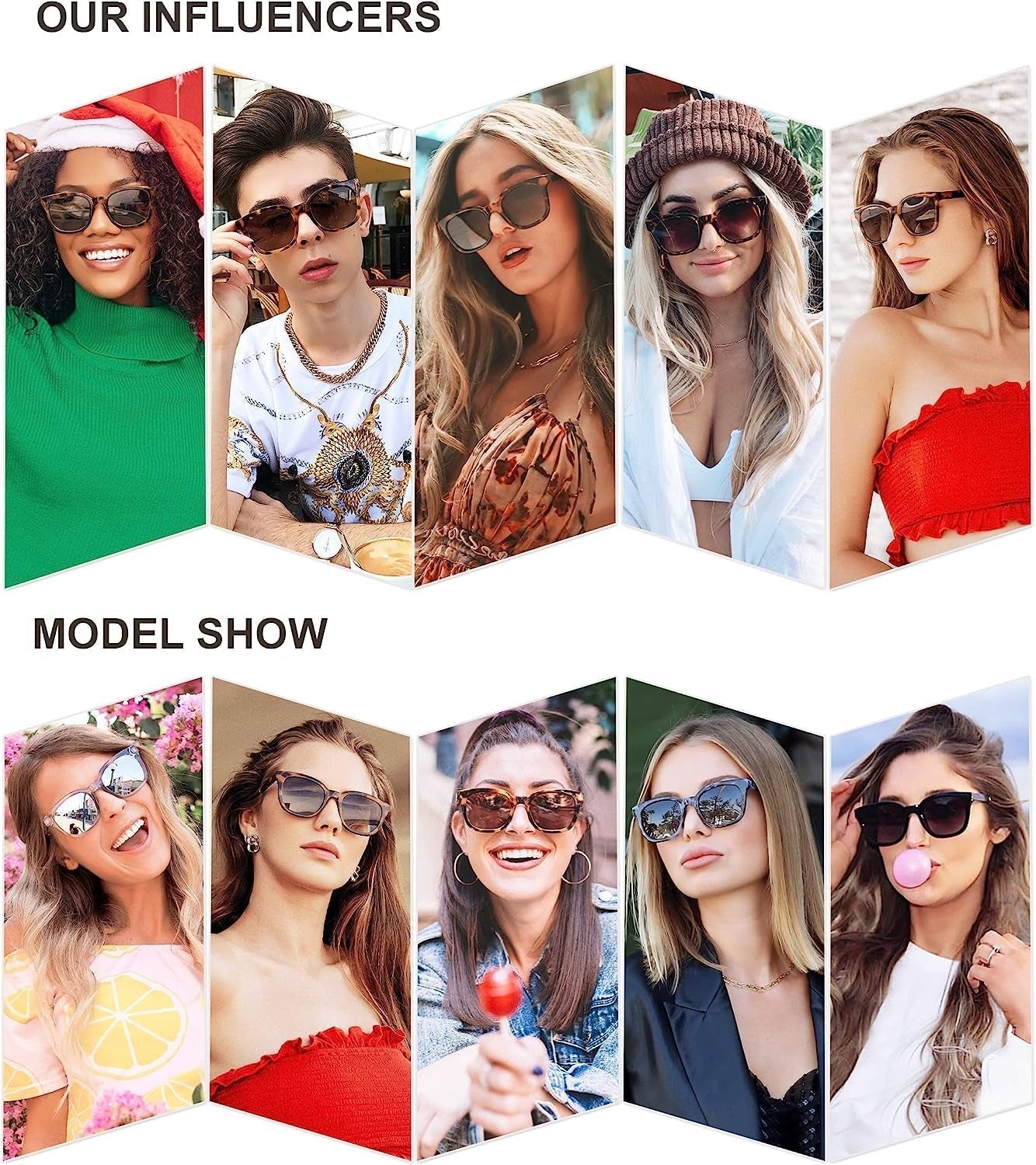 Classic Square Polarized Sunglasses Womens Mens Retro Trendy UV400 Sunnies SJ2050 - WORLD TIME VISITS