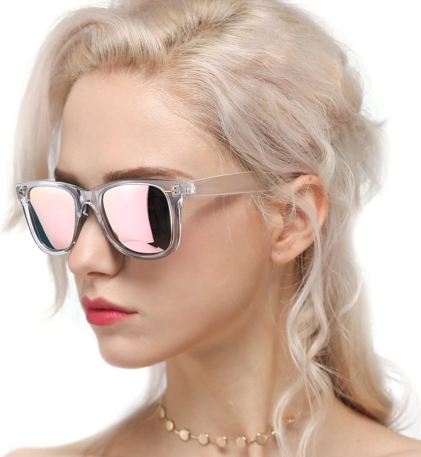 Classic Sunglasses for Women Polarized Driving Anti - Glare UV Protection - WORLD TIME VISITS