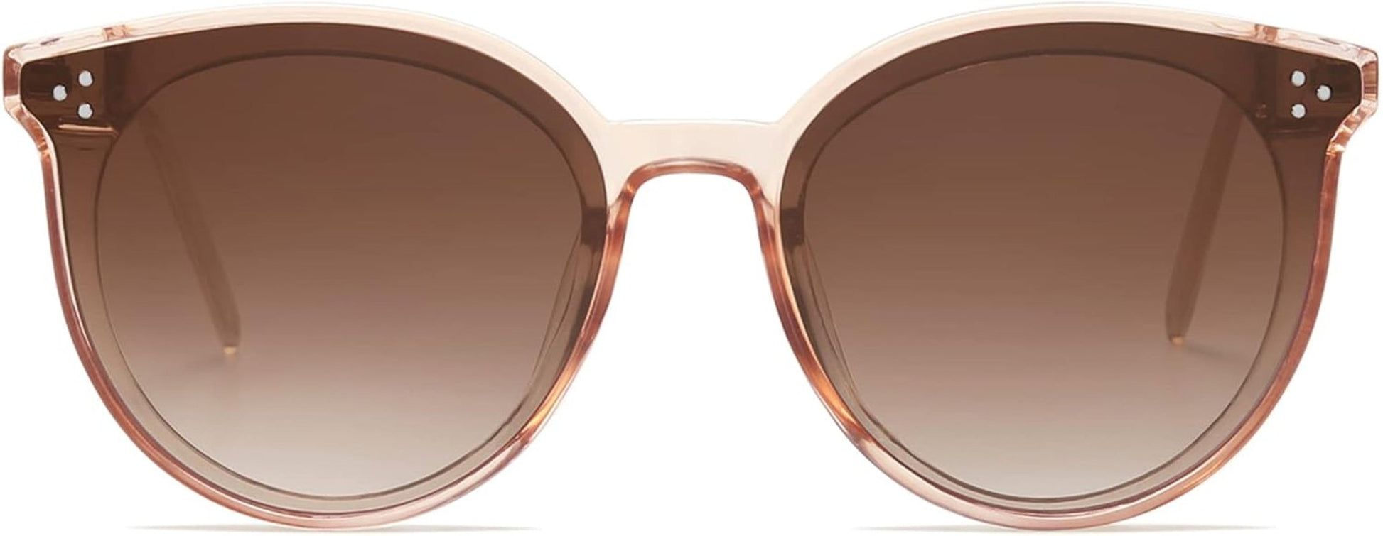Classic Trendy round Sunglasses Womens Mens Oversized Large Shades UV400 Vacation Sunnies SJ2068 - WORLD TIME VISITS