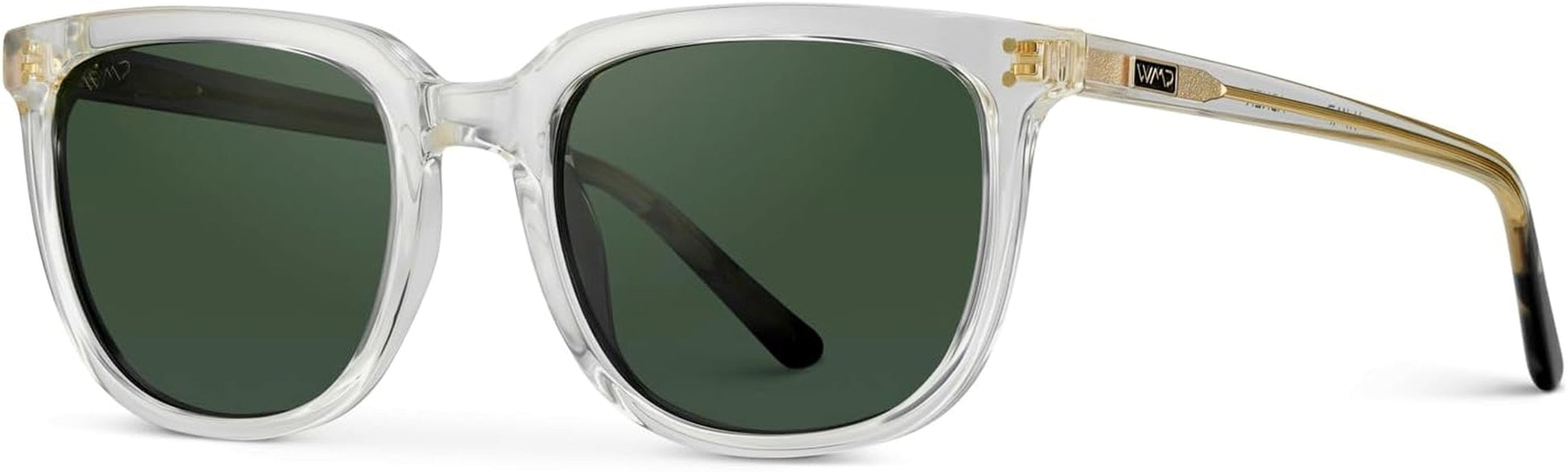 Polarized Classic Retro Flat Square Unisex Sunglasses - WORLD TIME VISITS