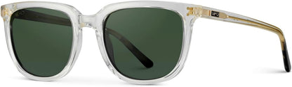 Polarized Classic Retro Flat Square Unisex Sunglasses - WORLD TIME VISITS